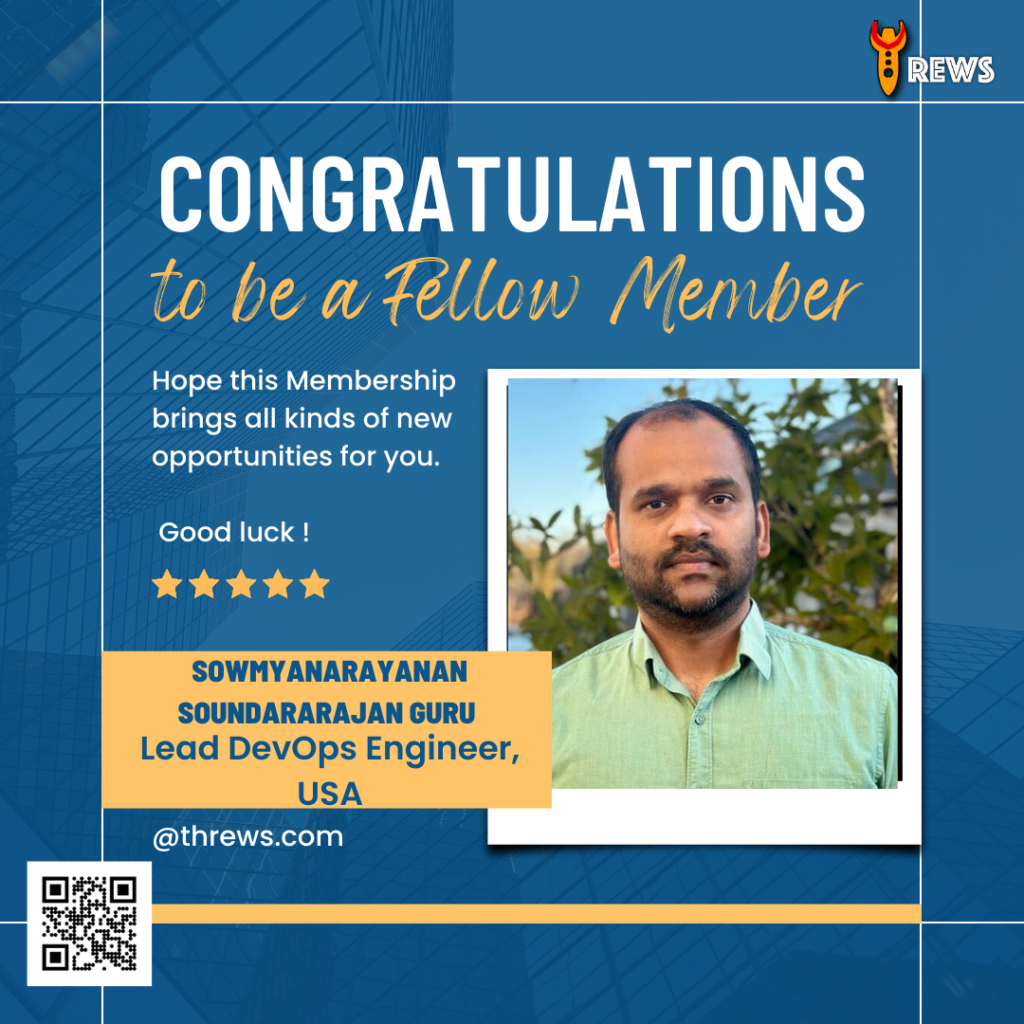 Sowmyanarayanan Soundararajan Guru – Lead DevOps Engineer