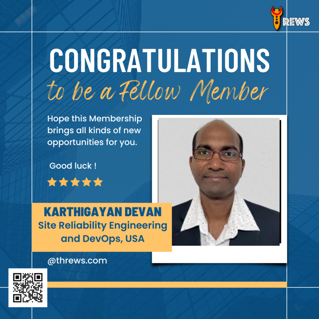 Karthigayan Devan: Pioneering Excellence in Site Reliability Engineering and DevOps