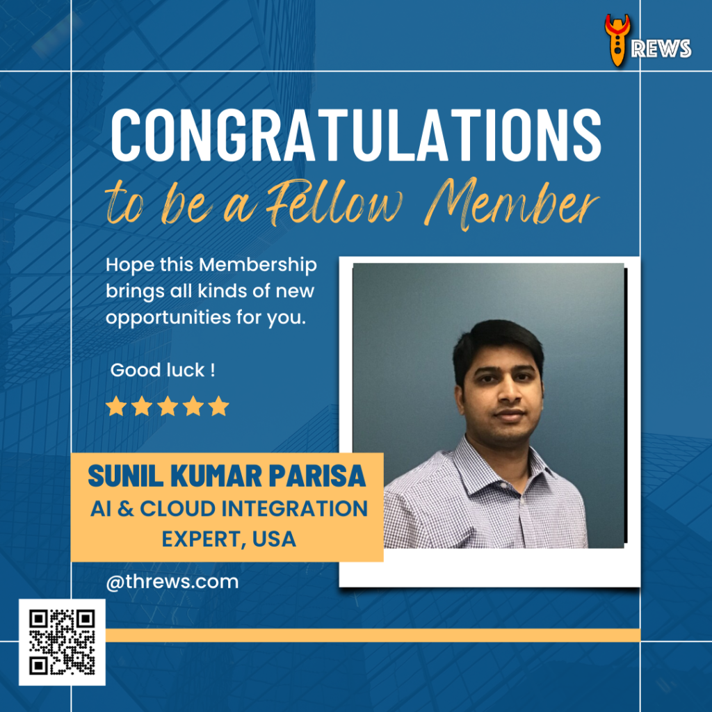 Sunil Kumar Parisa – AI & Cloud Automation Expert | Lead Engineer