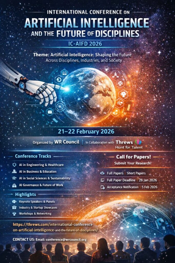 International Conference on Artificial Intelligence and the Future of Disciplines