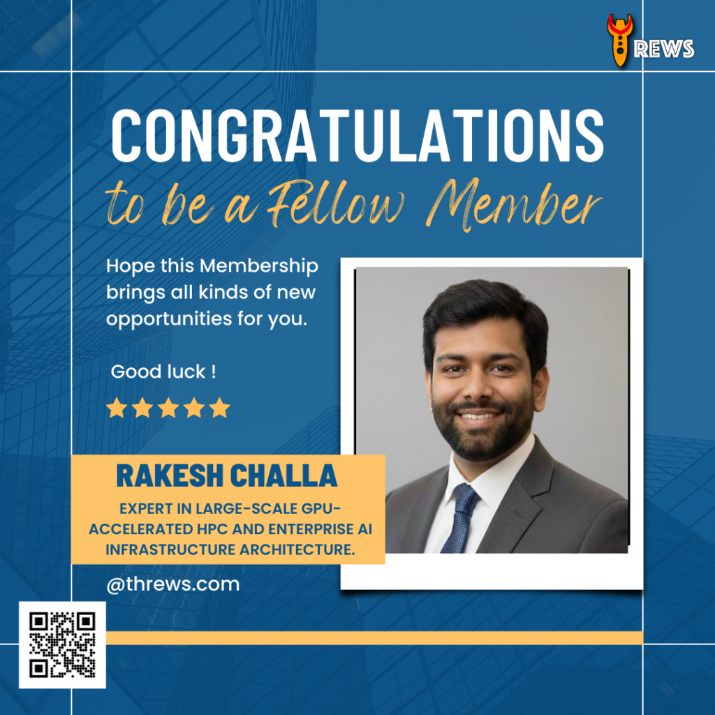 Rakesh Challa – Principal Engineer | HPC, AI Infrastructure & AI Solutions Architect