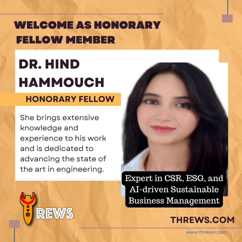 Dr. Hind Hammouch: Advancing CSR, ESG, and AI-Driven Sustainable Management